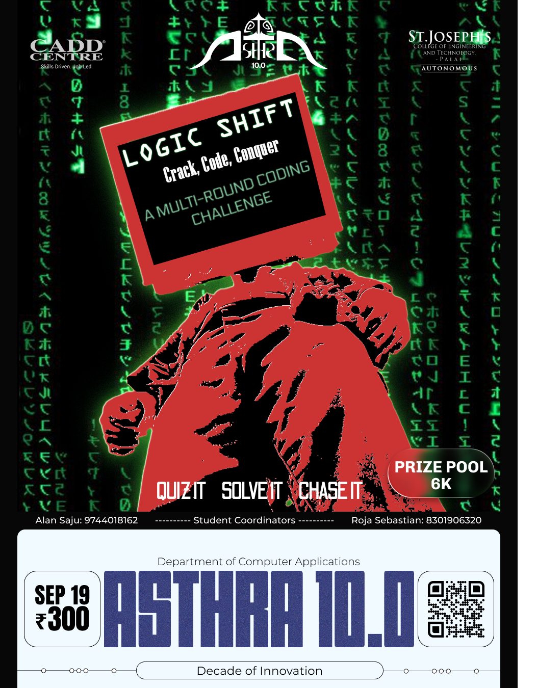  LogicShift:  Crack,  Code,  Conquer