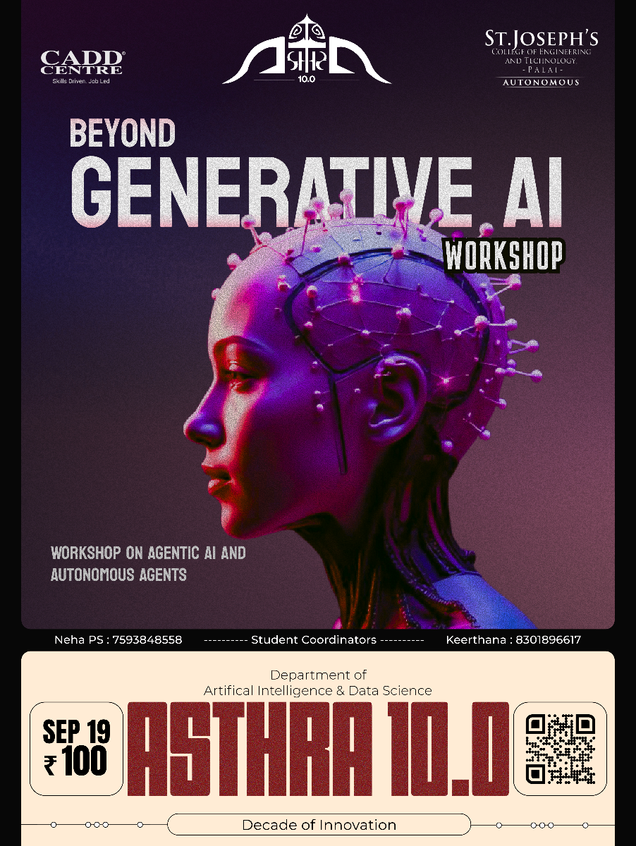 Workshop on Beyond Generative AI: A Practical Dive into Agentic AI and Autonomous Agents